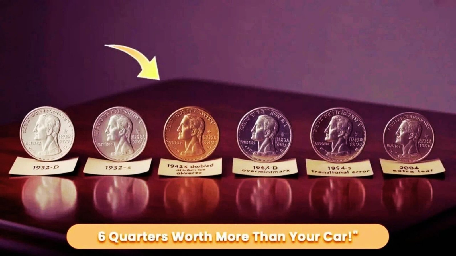6 Washington Quarters in Circulation, Worth More Than a House