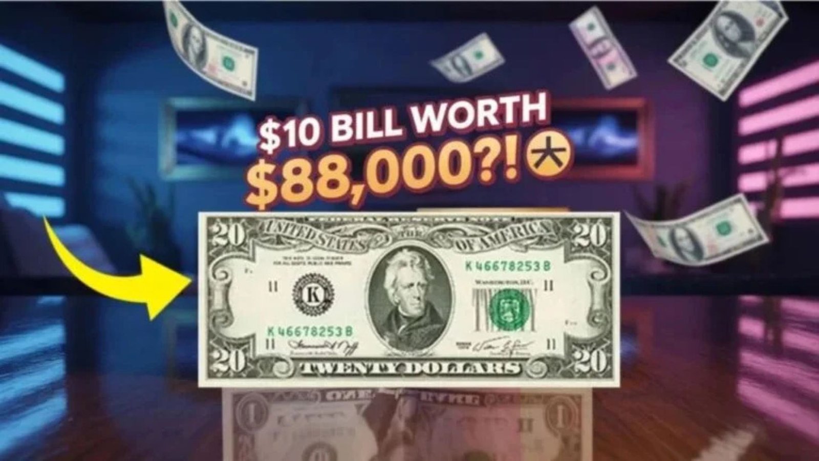 Rare $10 Bill Error Worth Up to $88,000
