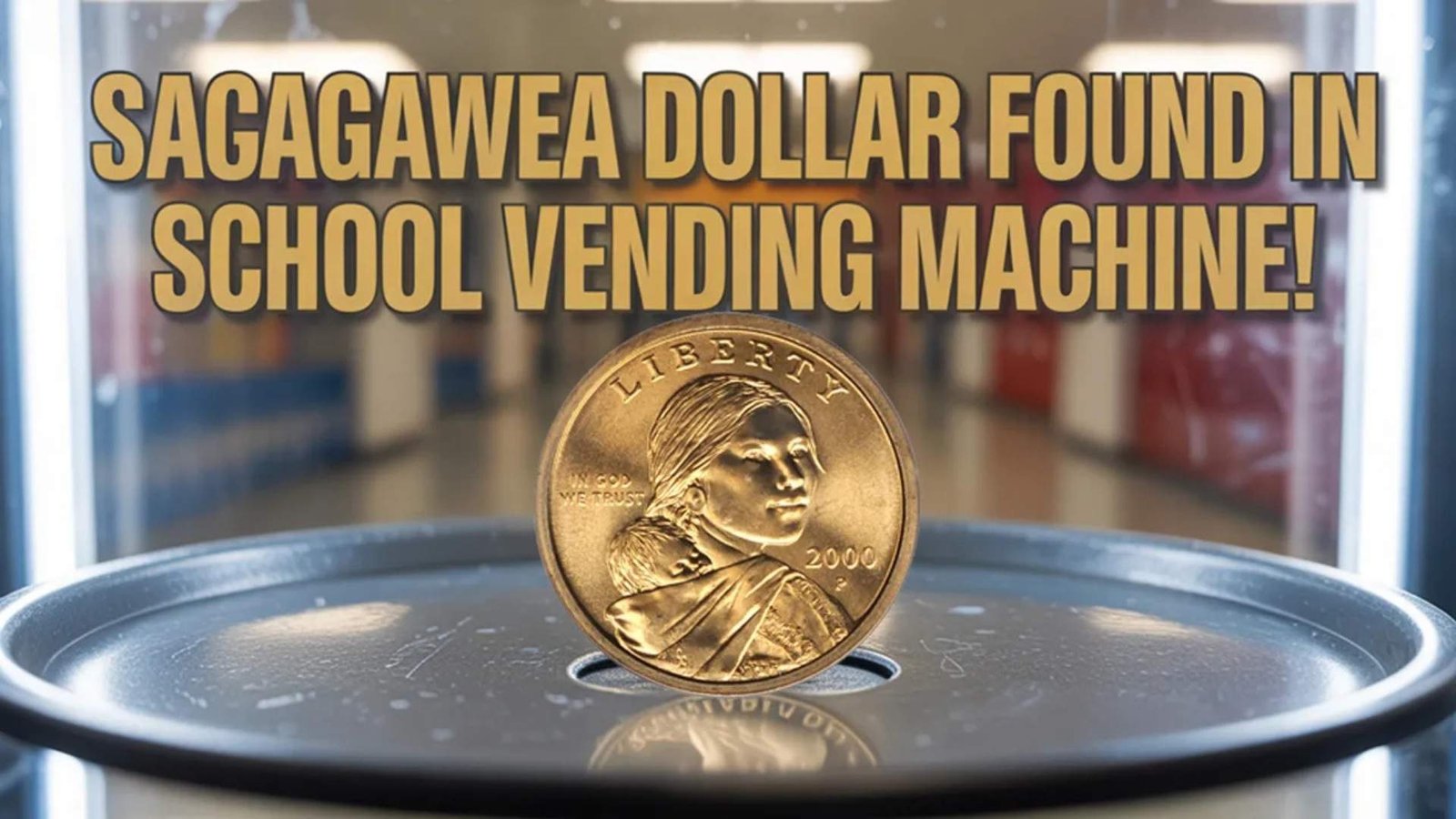 Rare Sacagawea Dollar Found in School Vending Machine Leaves Experts Stunned