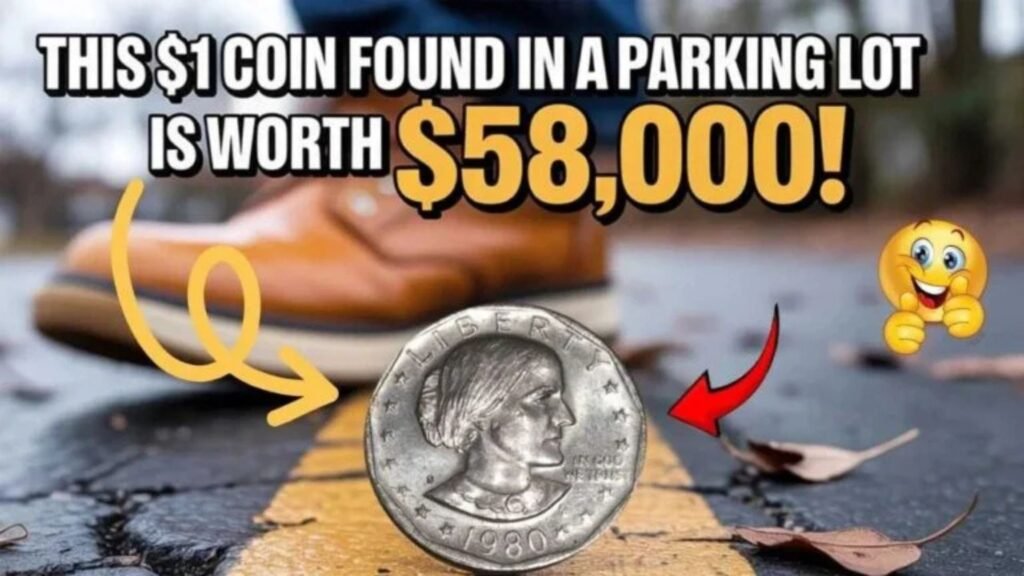 Rare Susan B. Anthony Dollar Found in Parking Lot Worth $580K