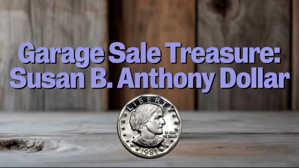 Rare Susan B. Anthony Dollar at Small-Town Garage Sale Sparks Bidding War