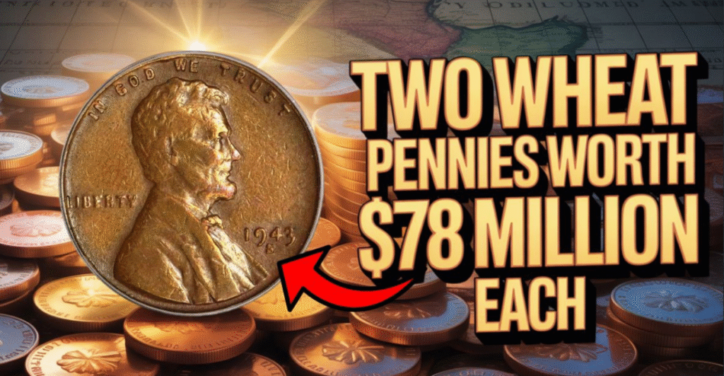 Two Wheat Pennies Worth $78 Million Each