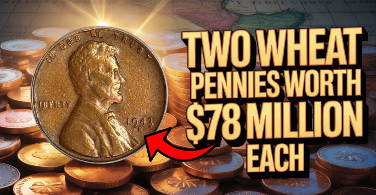 Two Wheat Pennies Worth $78 Million Each